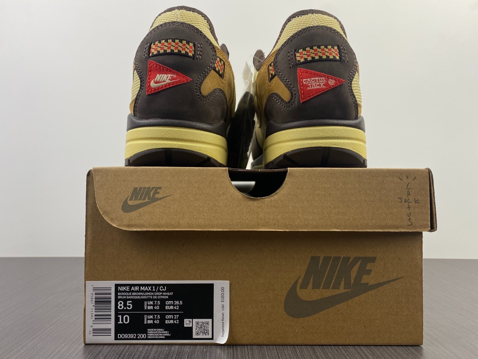 Travis Scott x Air MAX1 / CJ  ( 12 ) DO9392-200