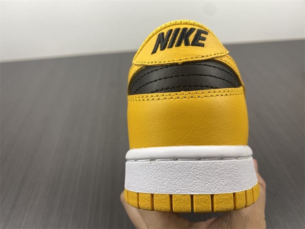 Nike Dunk Low Iowa Black Goldenrod White DD1391-004