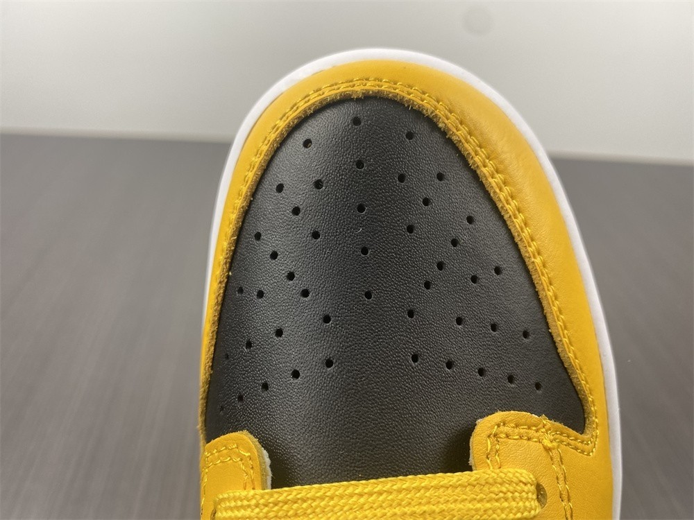 Nike Dunk Low Iowa Black Goldenrod White DD1391-004