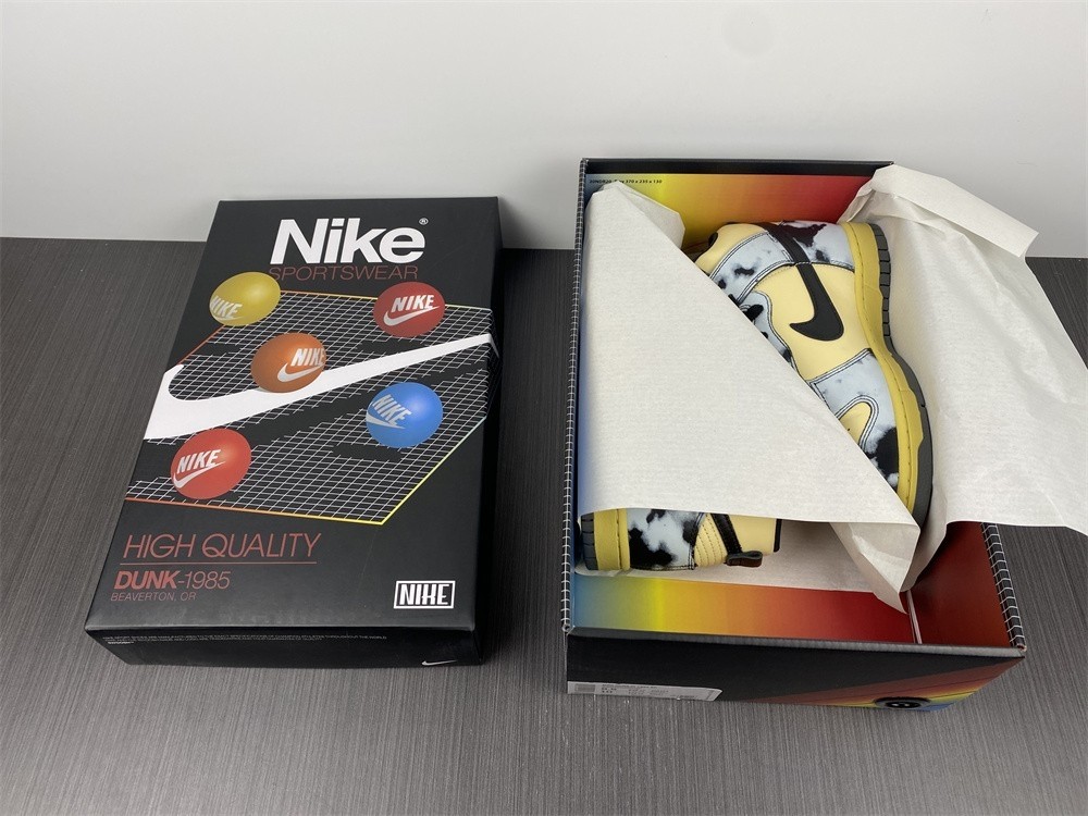 Nike Dunk High "Black Acid Wash" DD9404-700