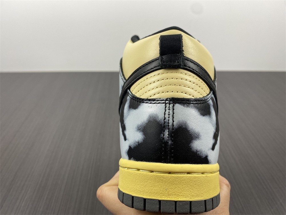 Nike Dunk High "Black Acid Wash" DD9404-700