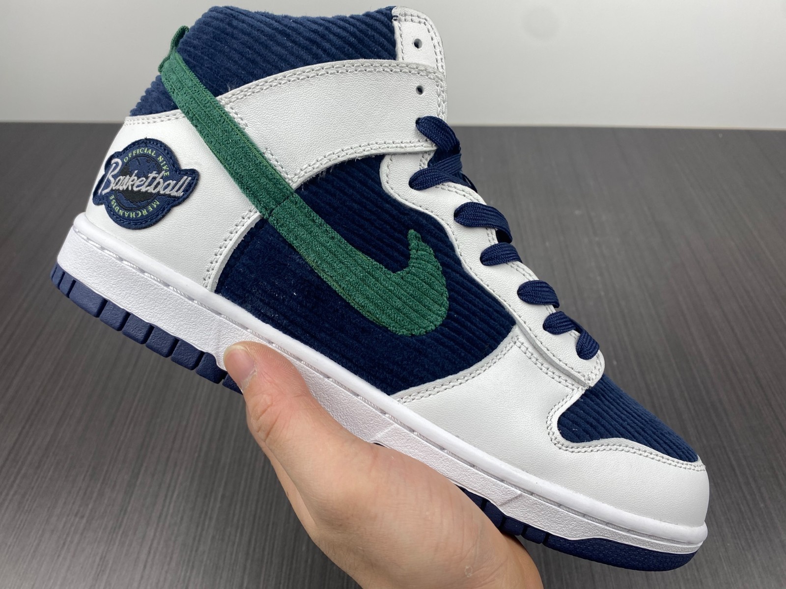 Nike Dunk High Sports Specialties White Navy DH0953-400