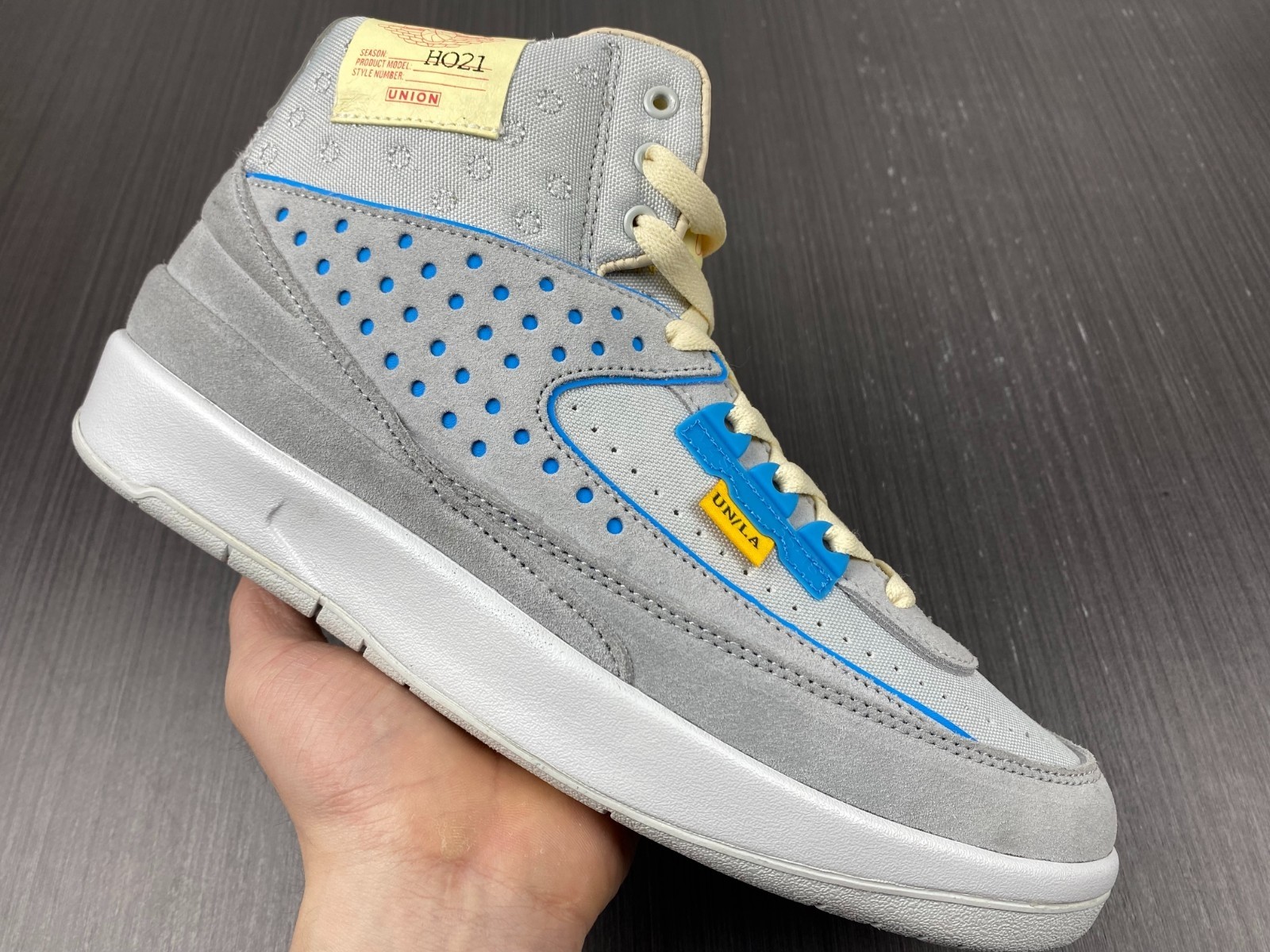 Air Jordan 2 Retro Union Grey Fog - DN3802-001