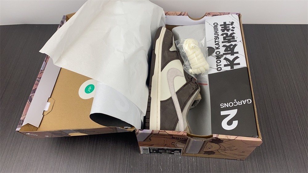 Otomo Katsuhiro x Nike SB Dunk Low Steamboy OST Grey Brown Mocha LF0039-001