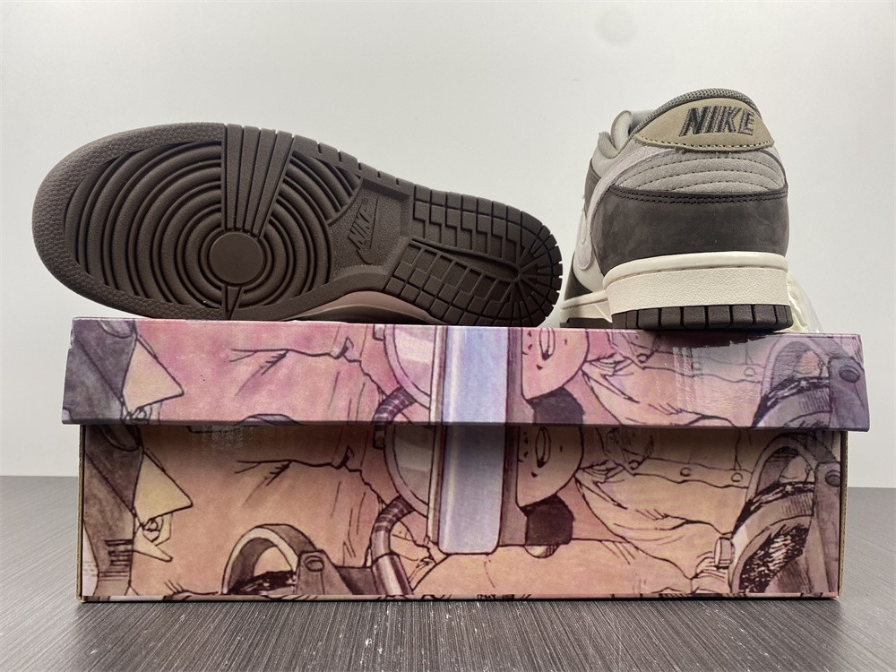 Otomo Katsuhiro x Nike SB Dunk Low Steamboy OST Grey Brown Mocha LF0039-001