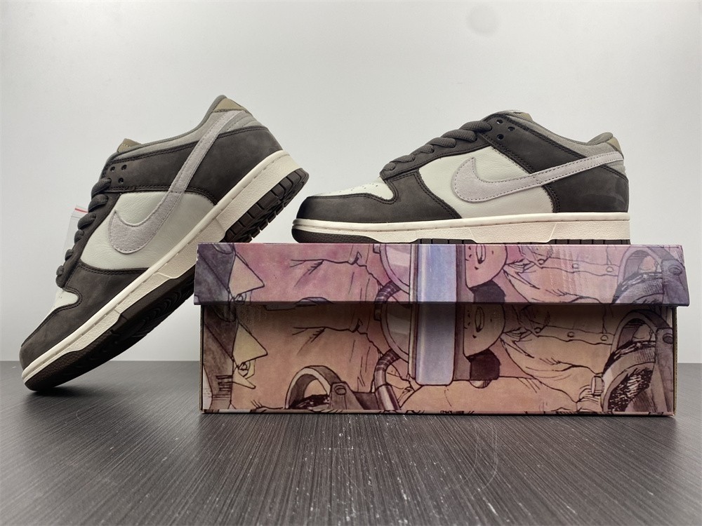 Otomo Katsuhiro x Nike SB Dunk Low Steamboy OST Grey Brown Mocha LF0039-001