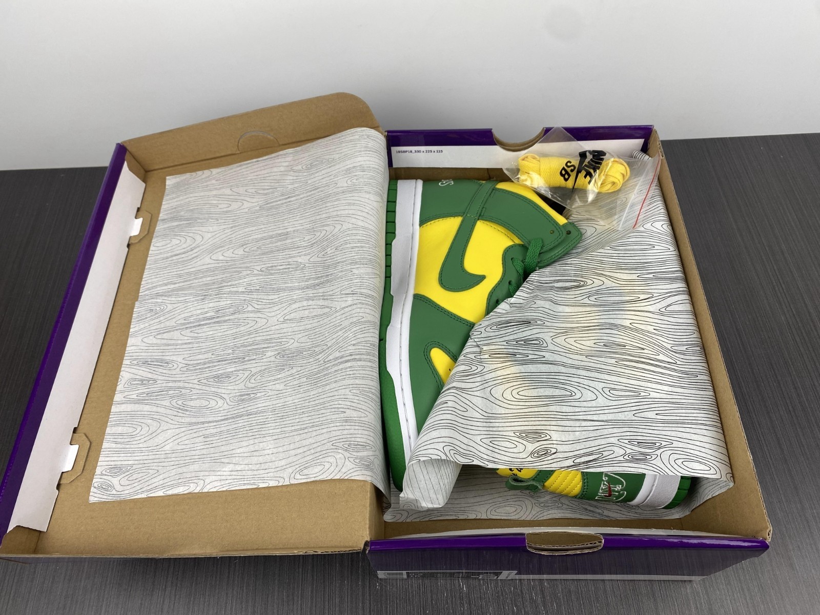 Nike SB Dunk High S*p*e By Any Means Brazil DN3741-700