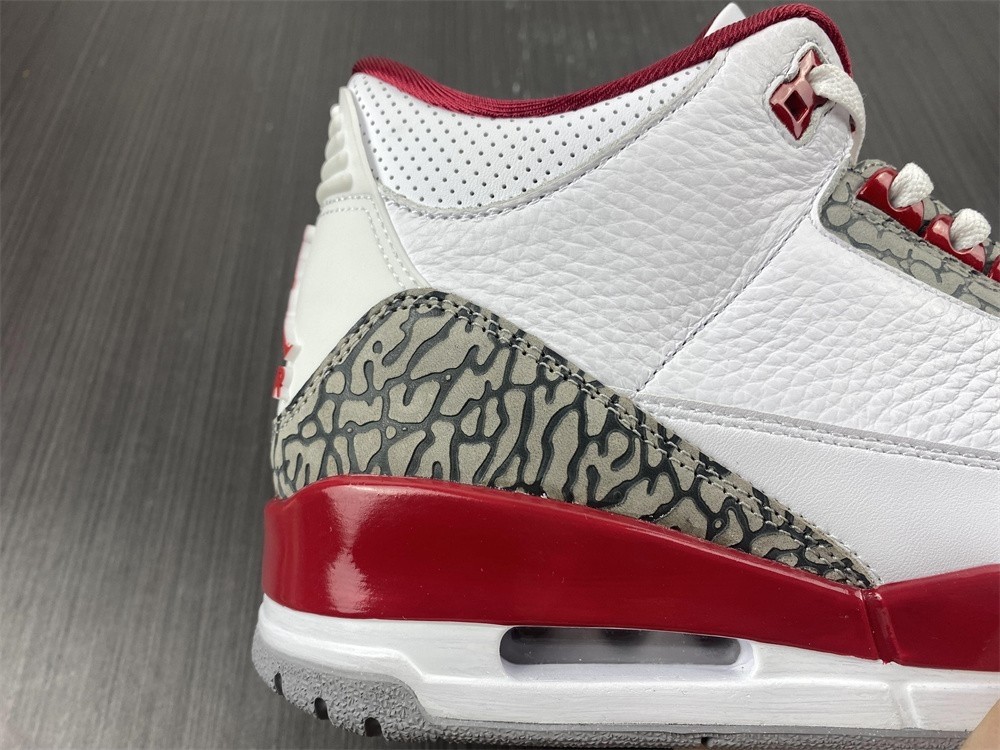 Air Jordan 3 Retro Cardinal Red - CT8532-126