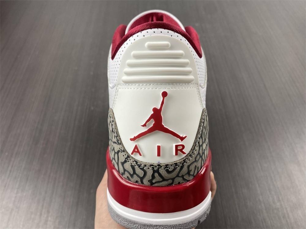 Air Jordan 3 Retro Cardinal Red - CT8532-126