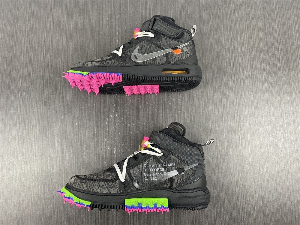 Off-White x Nike Air Force 1 Mid Black DO6290-001