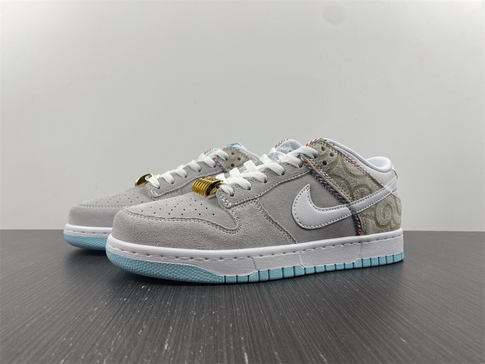 Nike Dunk Low Barbershop Grey - DH7614-500