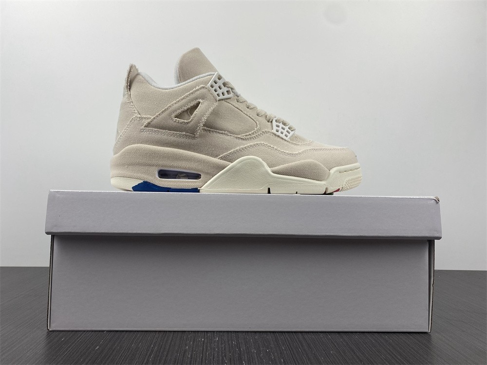 Air Jordan 4 Retro Blank Canvas (W) - DQ4909-100