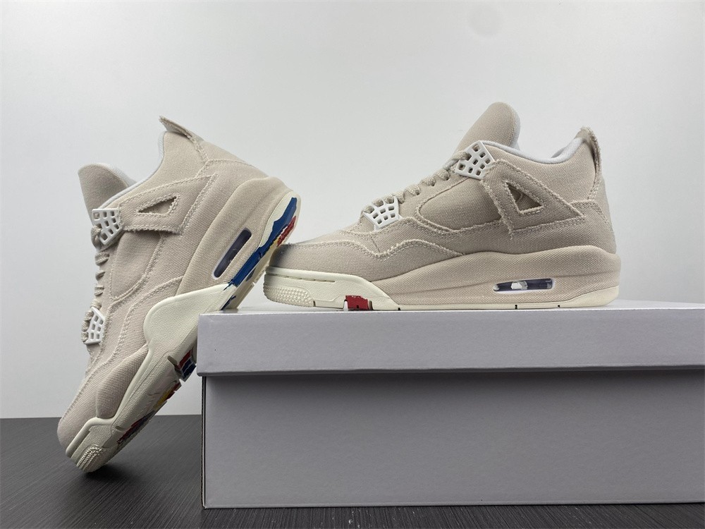 Air Jordan 4 Retro Blank Canvas (W) - DQ4909-100