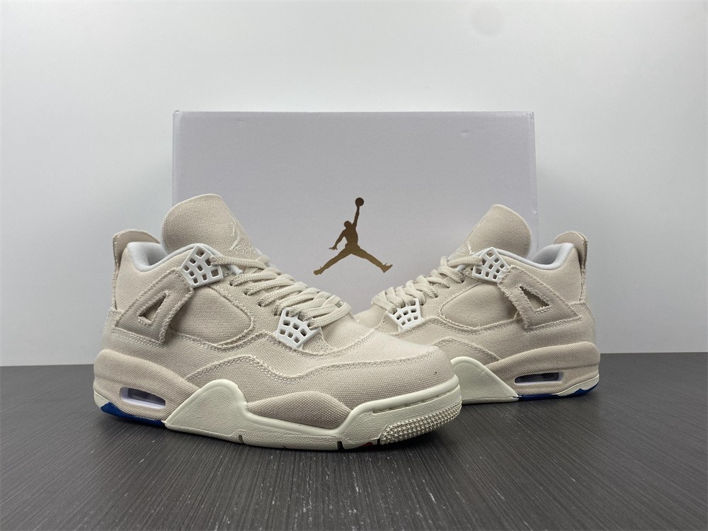Air Jordan 4 Retro Blank Canvas (W) - DQ4909-100