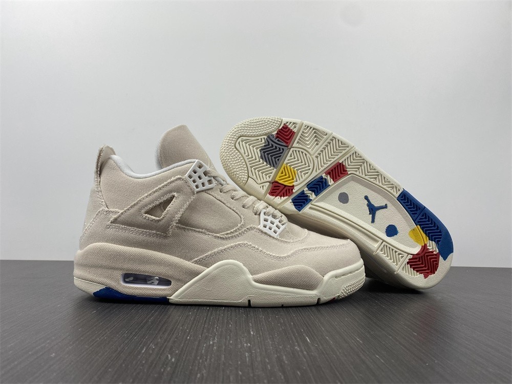 Air Jordan 4 Retro Blank Canvas (W) - DQ4909-100