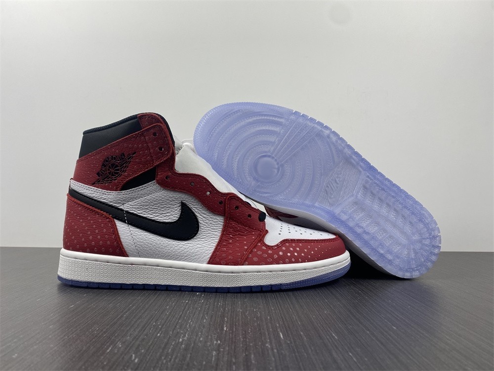 Air Jordan 1 Chicago Crystal Clear Sole 555088-602
