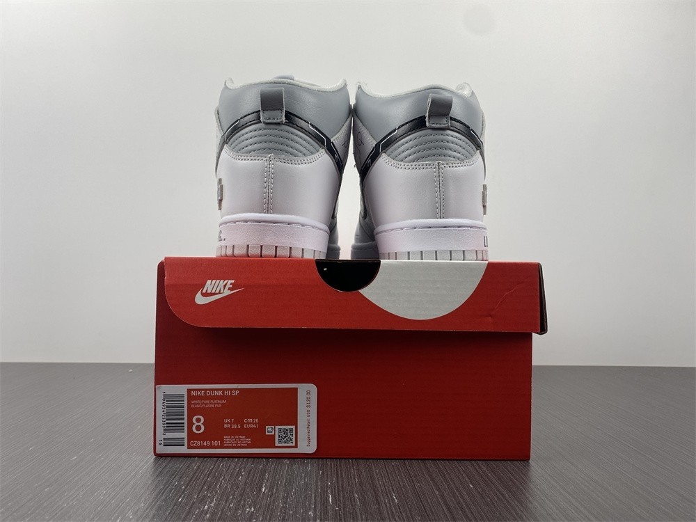 Nike Dunk Hi SP "Pure Platinum" (M) CZ8149-101