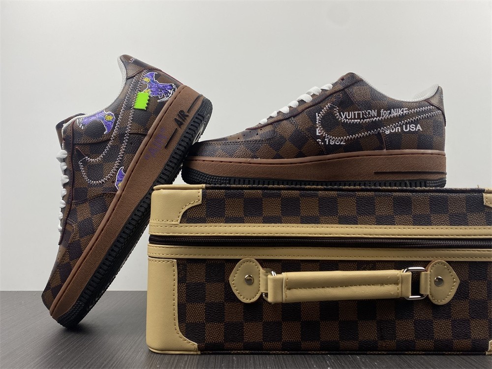 LV x Nike Air Force 1 Low  LV-100