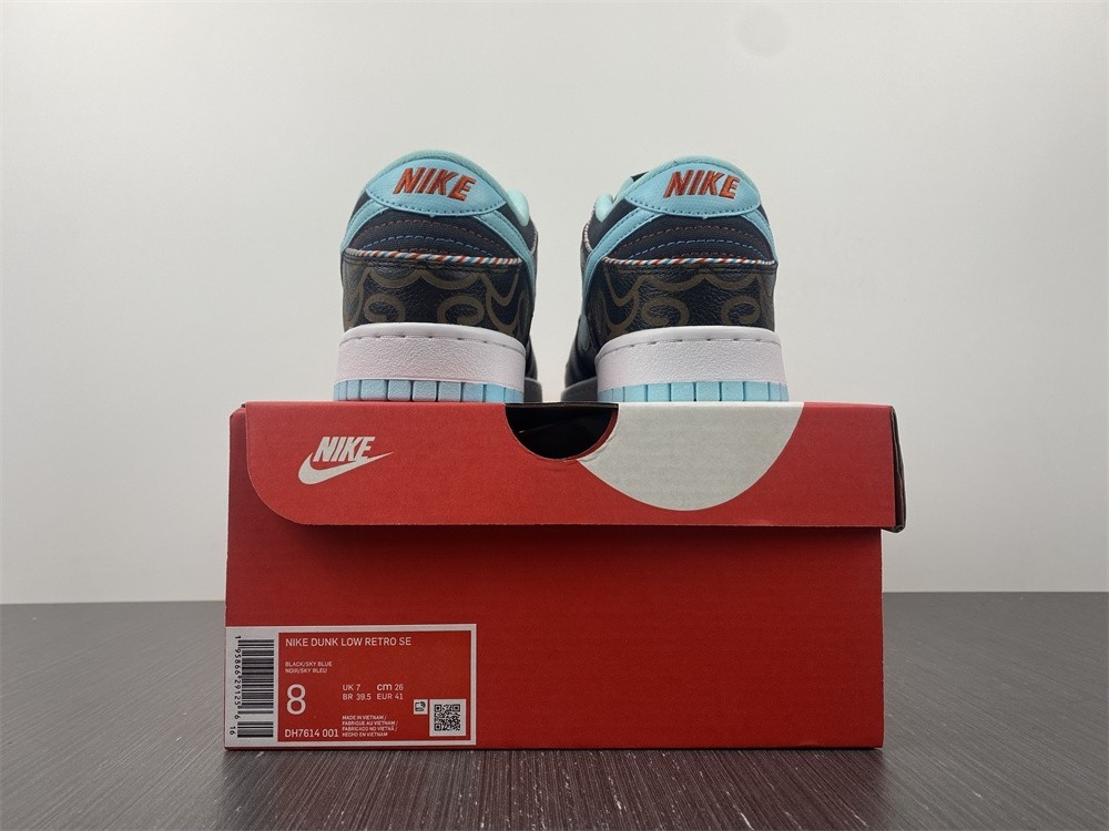 Nike Dunk Low Barbershop Black - DH7614-001