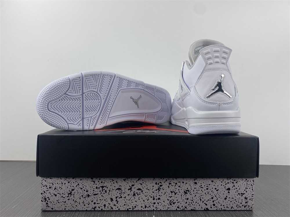Air Jordan 4 Retro “Pure Money” White  308497-100