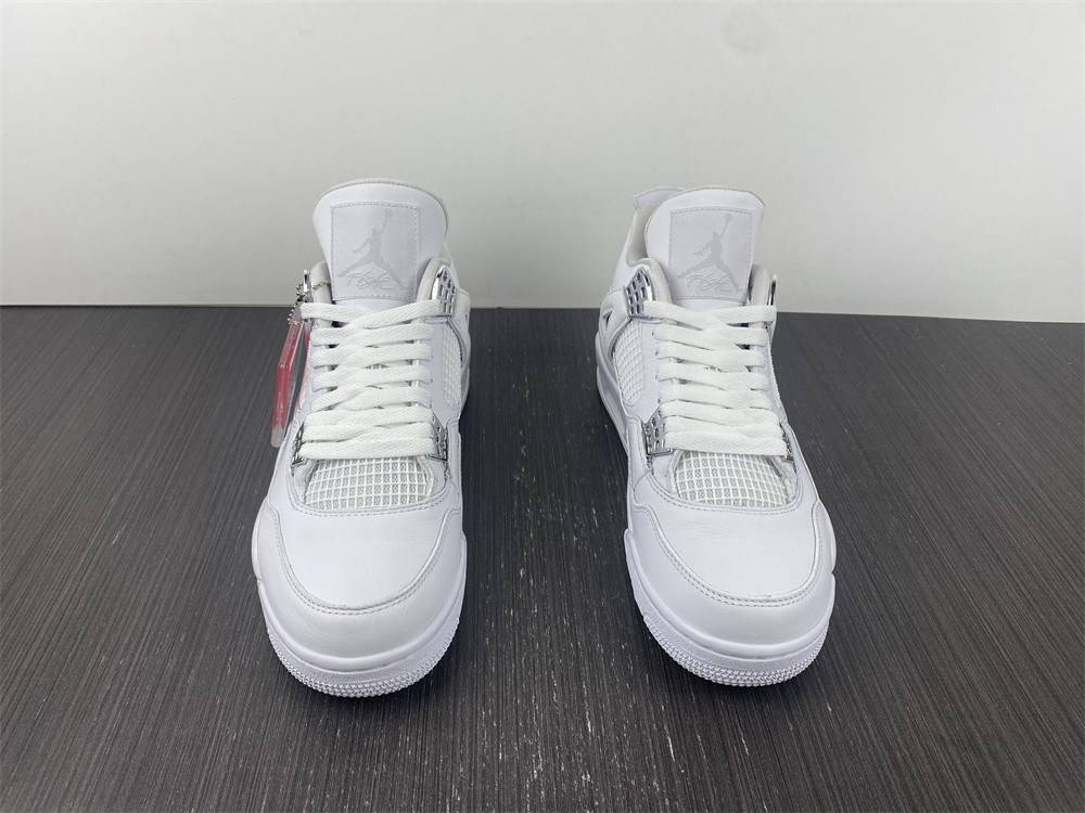 Air Jordan 4 Retro “Pure Money” White  308497-100