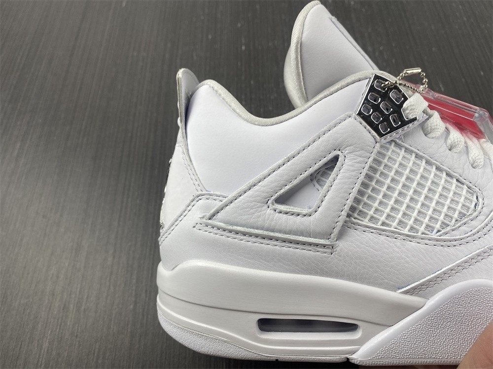 Air Jordan 4 Retro “Pure Money” White  308497-100