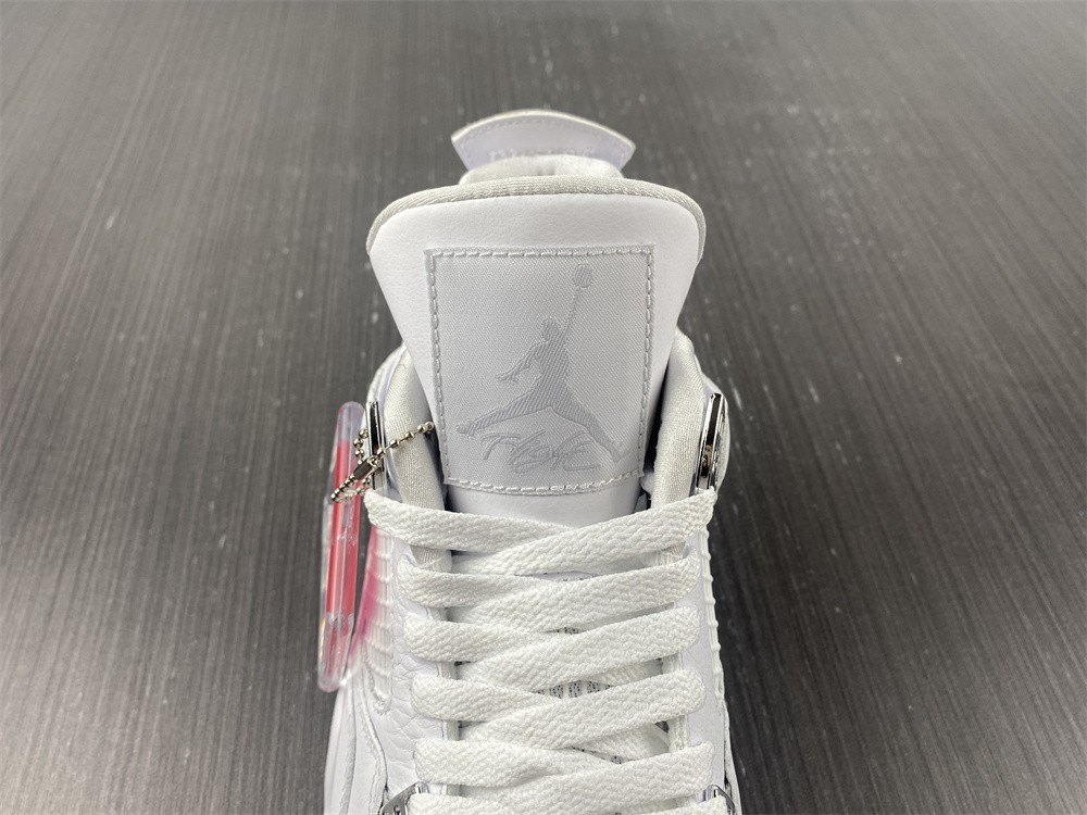 Air Jordan 4 Retro “Pure Money” White  308497-100