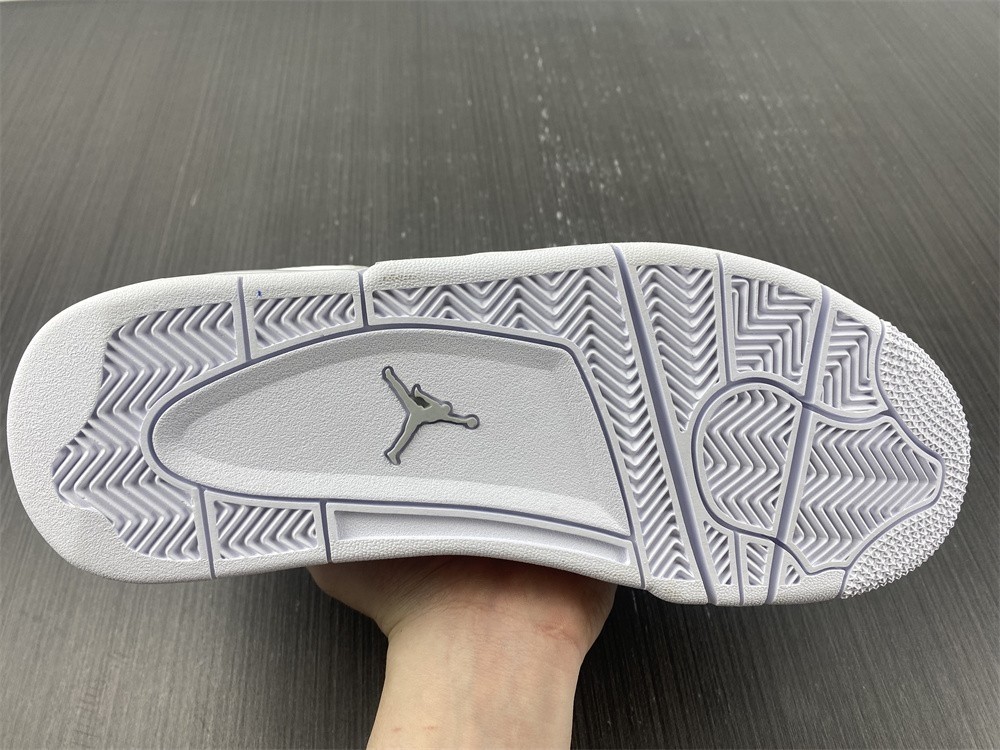 Air Jordan 4 Retro “Pure Money” White  308497-100