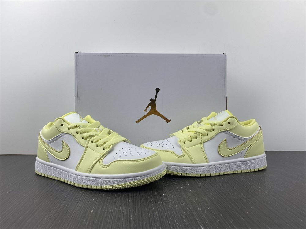 Air Jordan 1 Low "White/Lemonade" DC0774-007