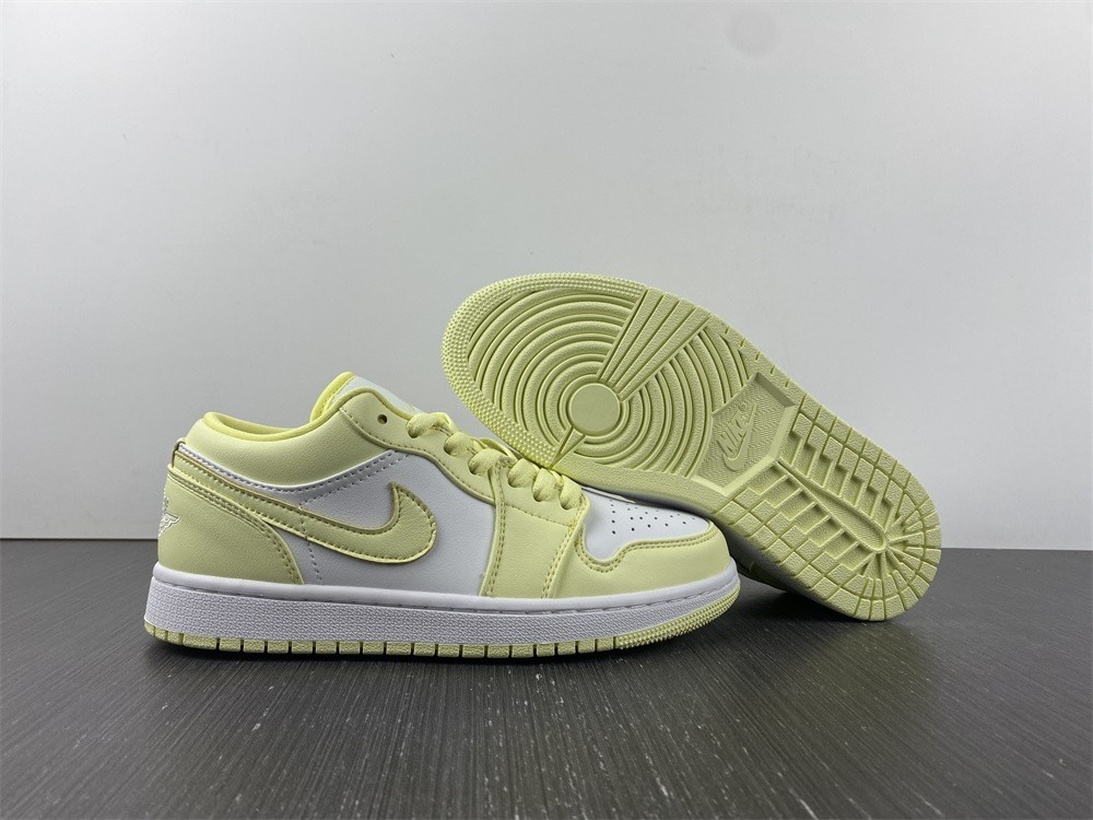 Air Jordan 1 Low "White/Lemonade" DC0774-007
