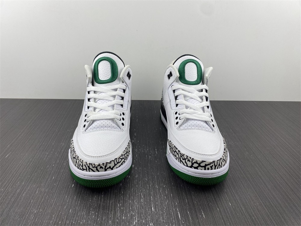 Air Jordan 3 Retro Oregon Ducks Pit Crew 594282-233