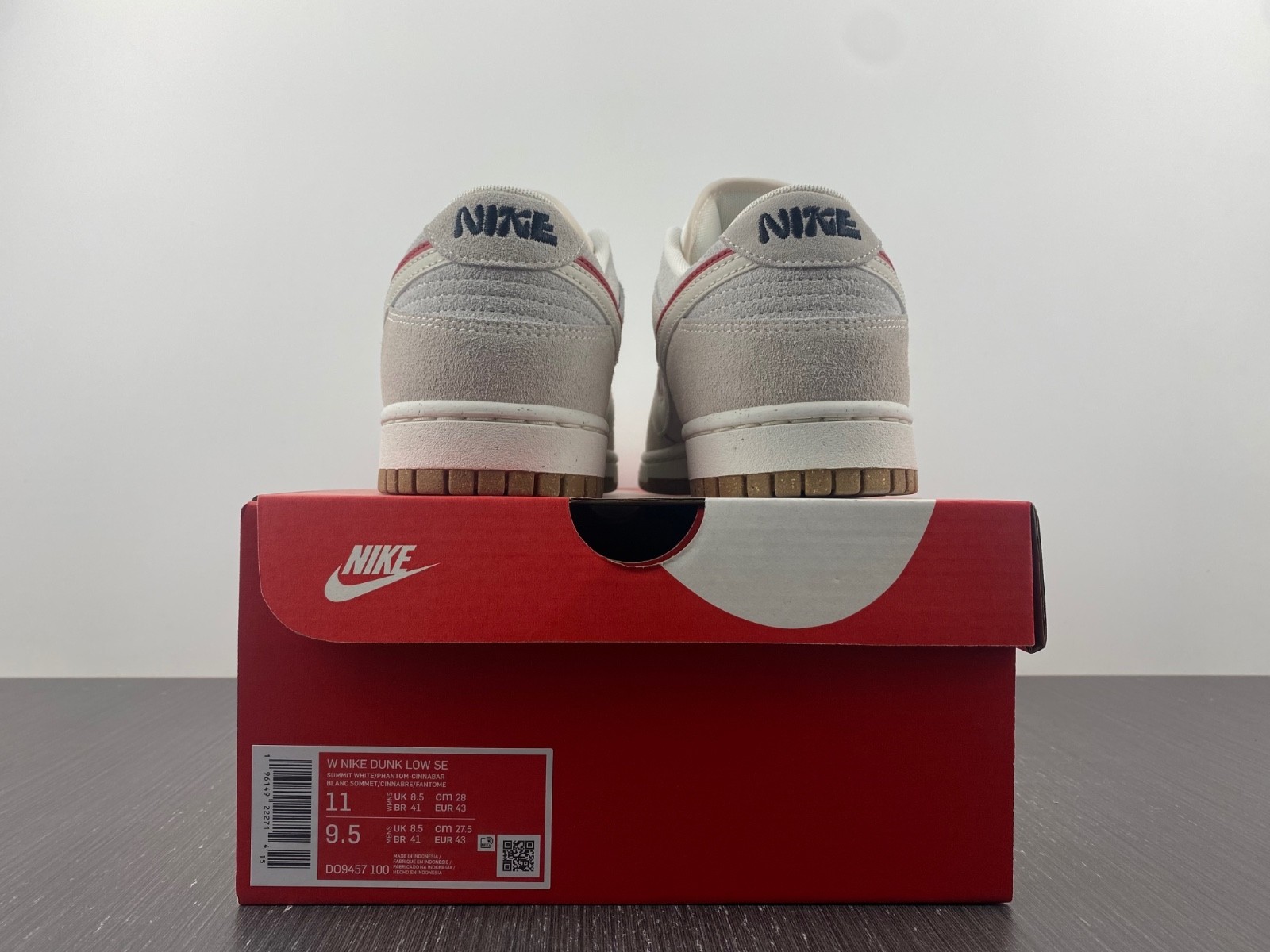 Nike Dunk Low SE 85 Double Swoosh Sail Orange (W) DO9457-100