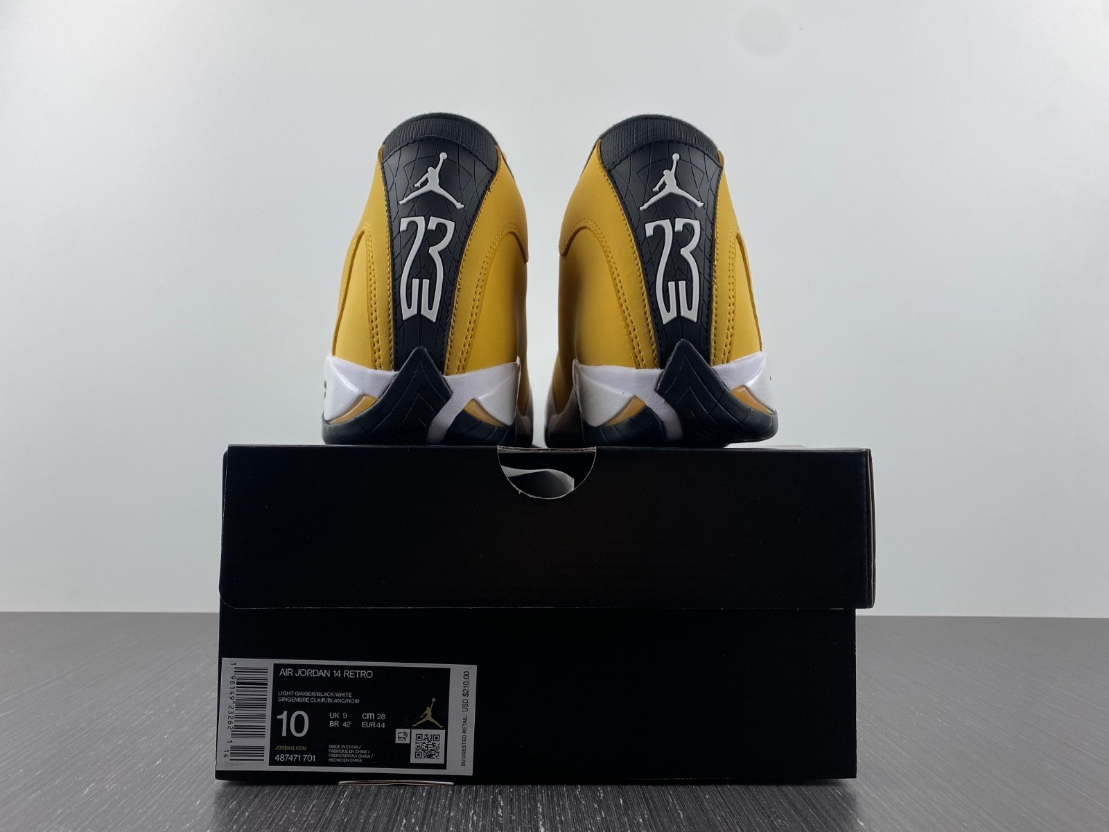 Air Jordan 14 Retro Light Ginger (2022) - 487471-701