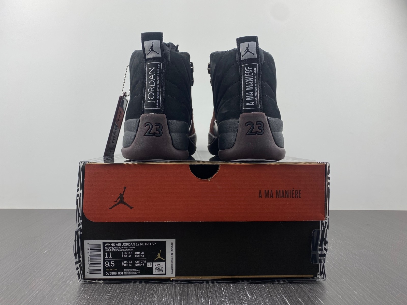Air Jordan 12 Retro A Ma Maniére Black - DV6989-001
