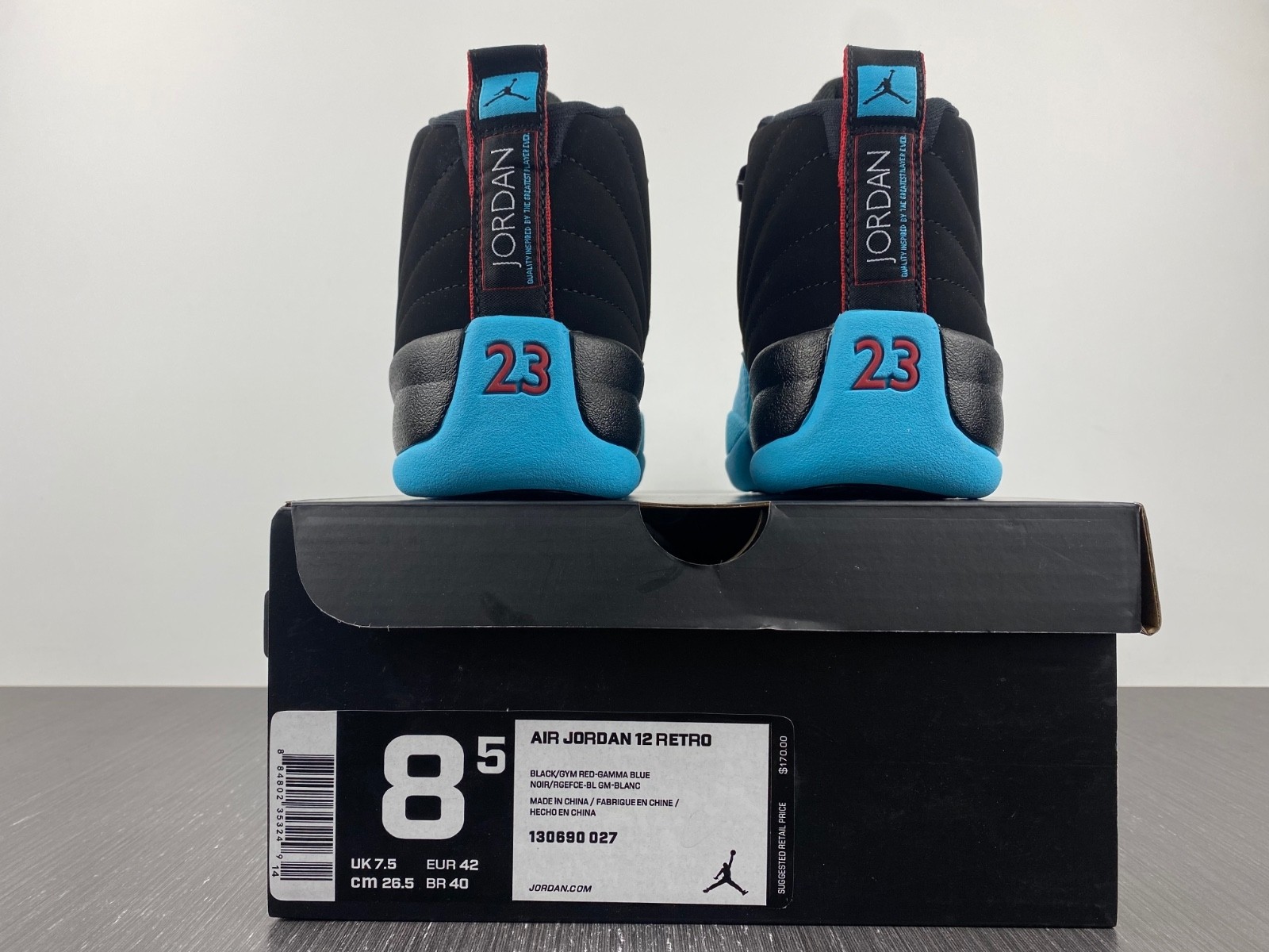 Air Jordan 12 Retro Gamma Blue - 130690-027