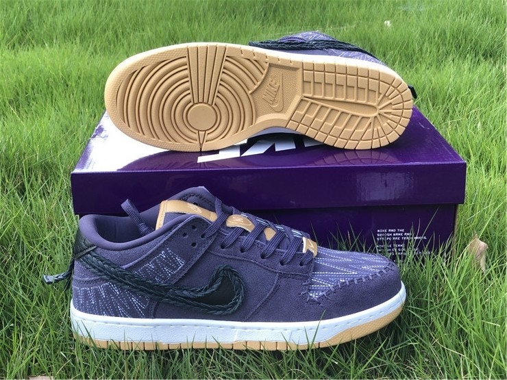 Nike SB Dunk Low N7 Dark Raisin Size 8M DN1441-500