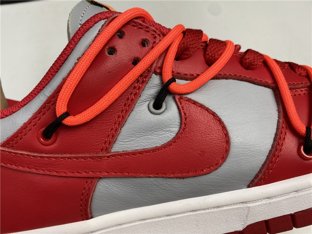 Nike Dunk Low Off-White University Red  CT0856-600