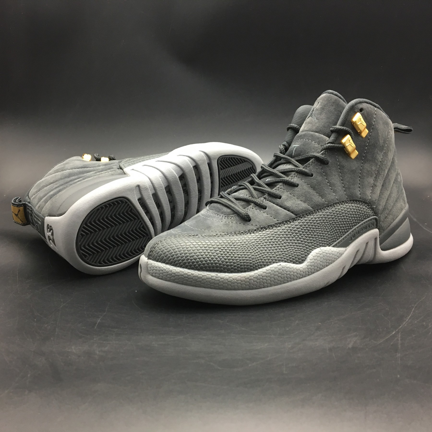 AIR JORDAN 12 RETRO "DARK GREY" 130690-005