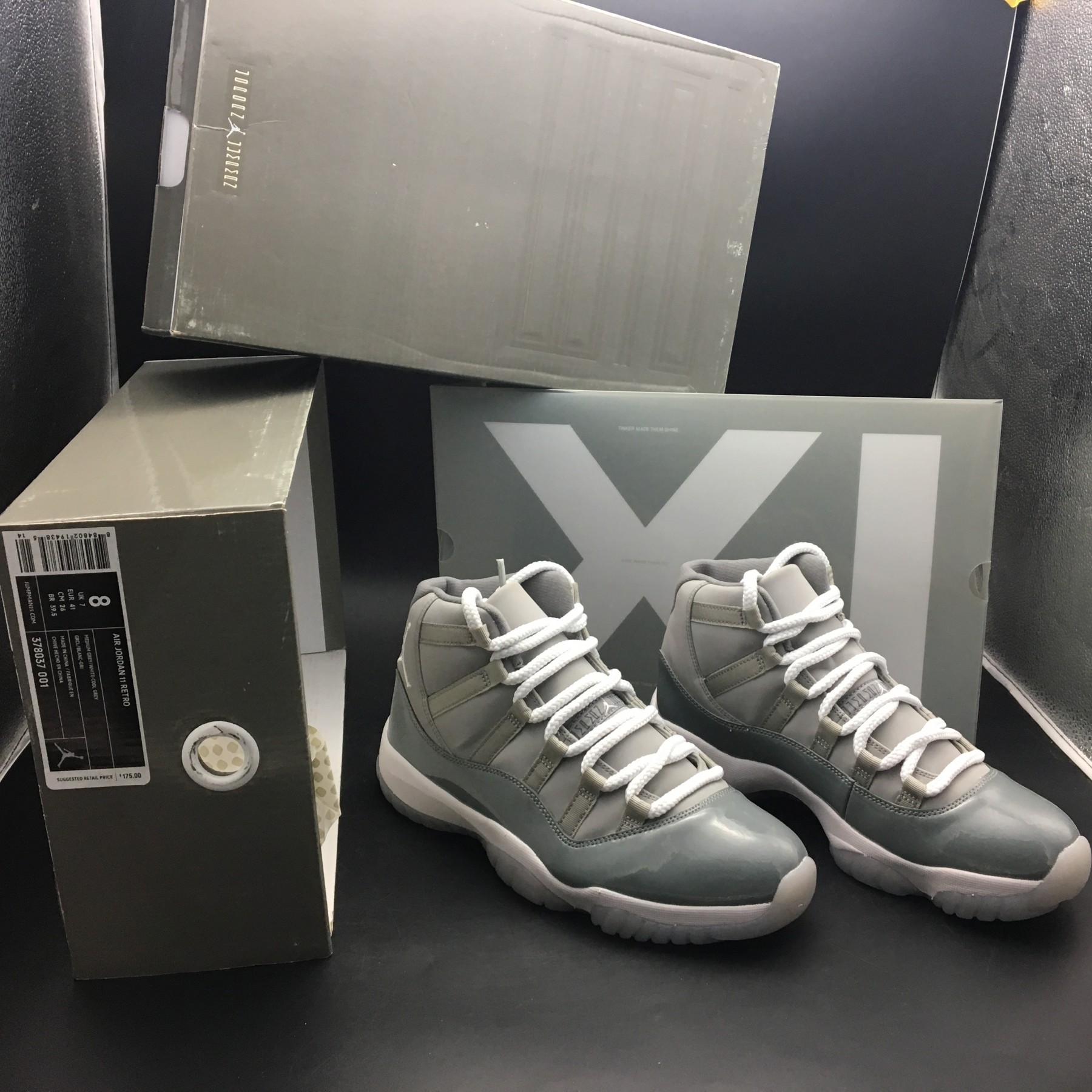 Nike Air Jordan 11 Retro Cool Grey 378037-001