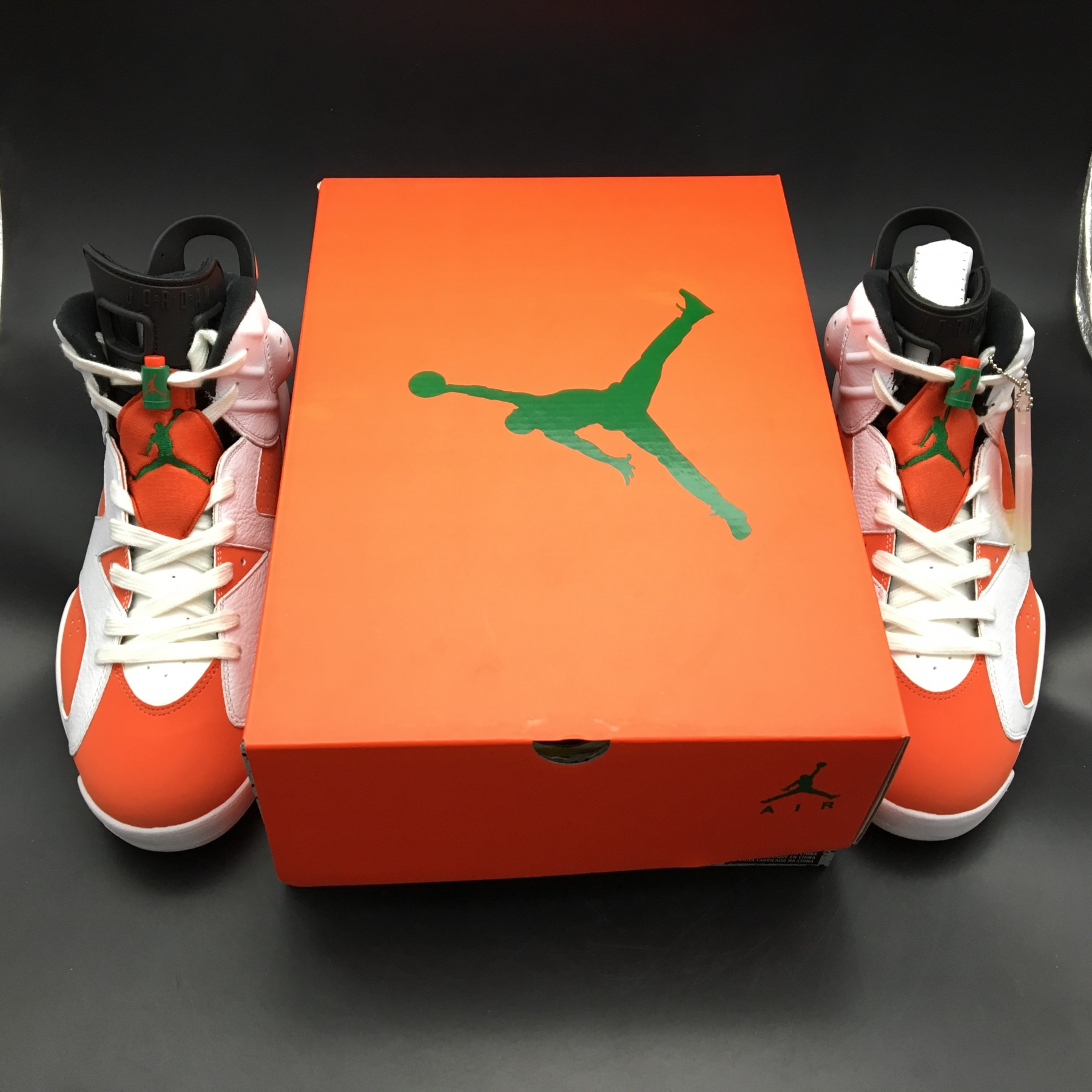 AIR JORDAN 6 RETRO NRG G8RD "GATORADE" orange mens 384664-145