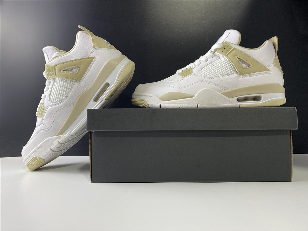 Air Jordan 4 GS Linen AJ4  487724-118