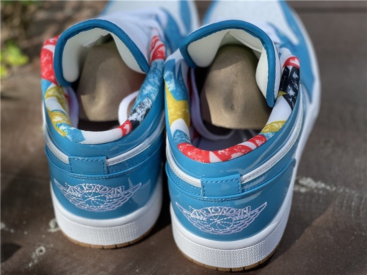 Air Jordan 1 Low Barcelona Print DC6991-400