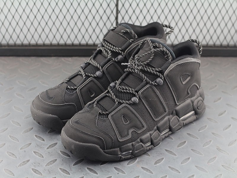 Nike Air More Uptempo Triple Black 414962-004