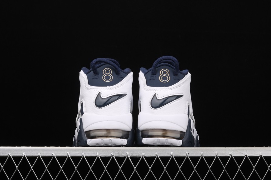 Nike Air More Uptempo “Olympic” White/Midnight Navy  414962-104