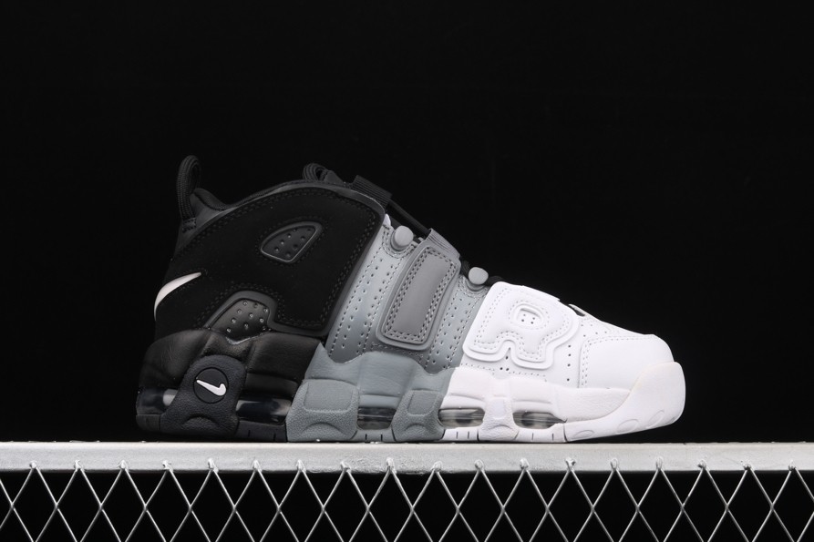 Nike Air More Uptempo “Tri-Color” black-Grey-White  921948-002