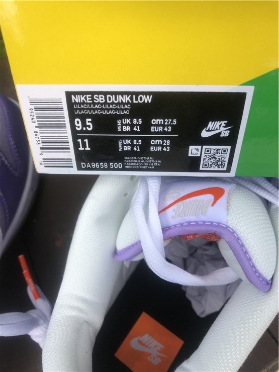 Nike SB Dunk Low DA9658-500 Lilac