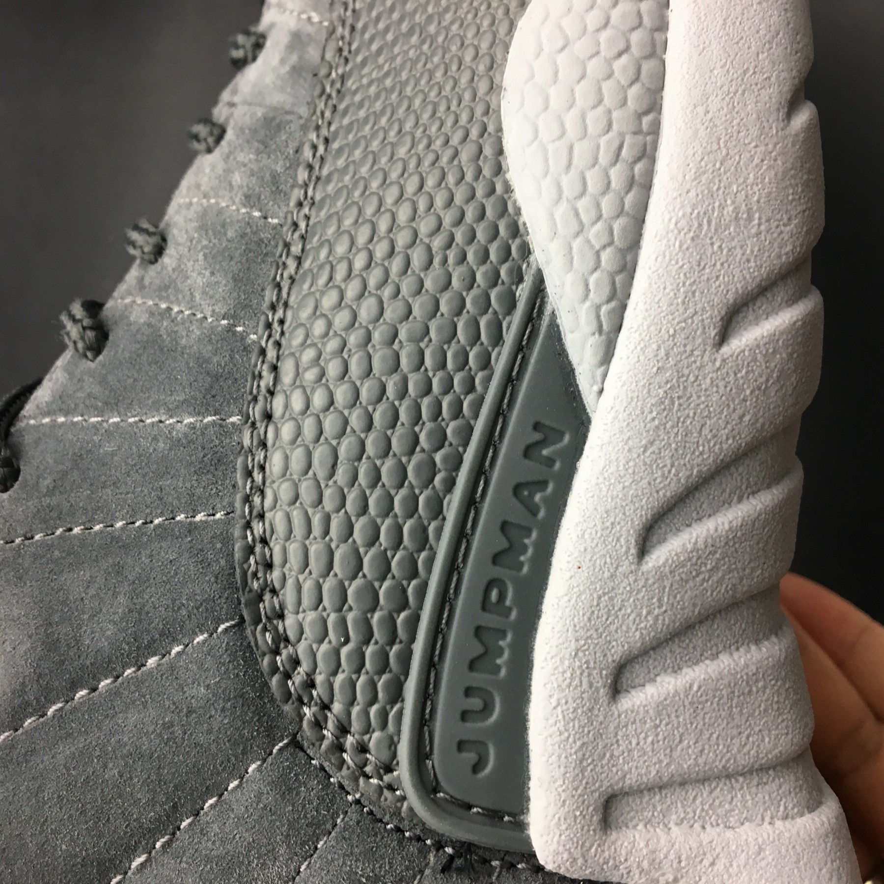 AIR JORDAN 12 RETRO "DARK GREY" 130690-005