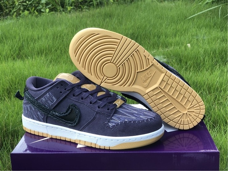 Nike SB Dunk Low N7 Dark Raisin Size 8M DN1441-500