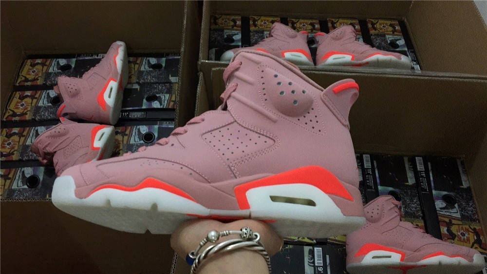 AIR JORDAN 6 "MILLENNIAL PINK" mens 384664-031