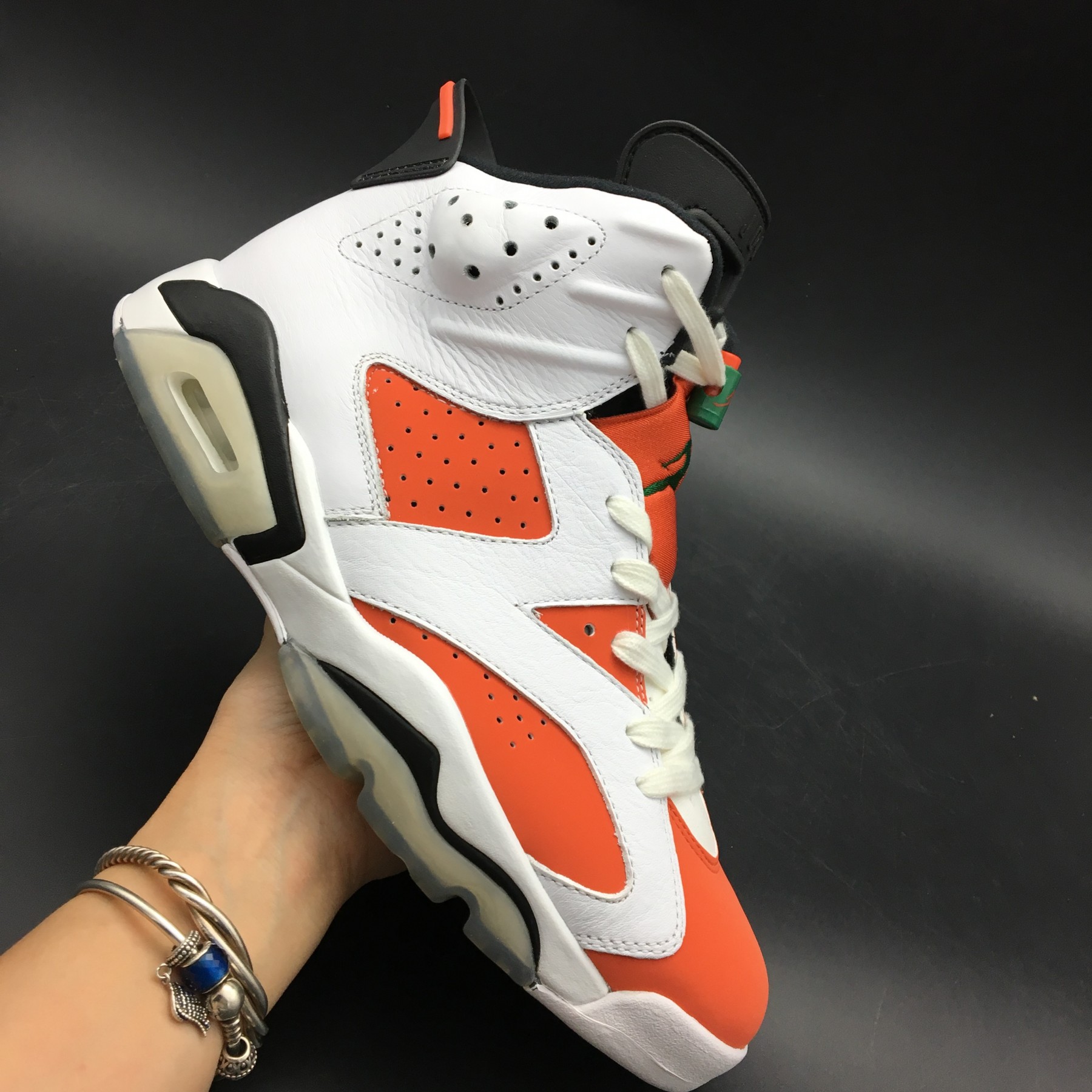 AIR JORDAN 6 RETRO NRG G8RD "GATORADE" orange mens 384664-145
